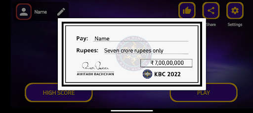 KBC Crorepati Quiz Game 2022 screenshot 3
