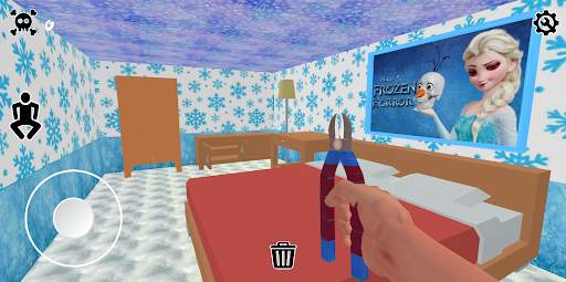Scary Frozen Granny Ice Queen Horror Mod screenshot 3