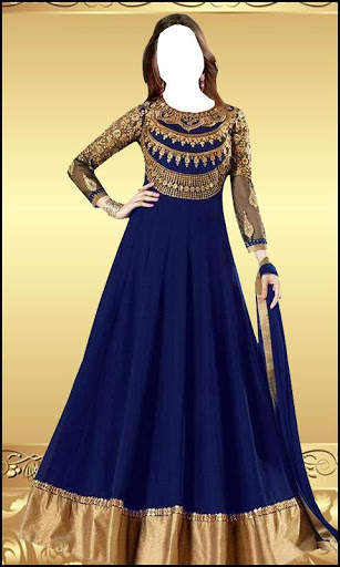 Women Anarkali Photo Suit screenshot 1