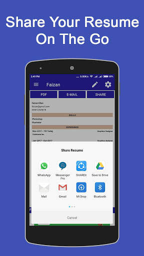 CV Resume Builder - PDF 5 تصوير الشاشة