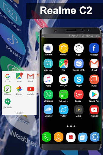 launcher Theme For Realme C2 screenshot 5