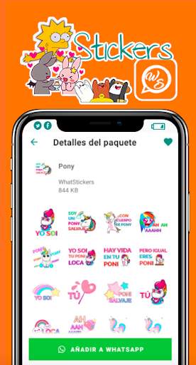 Pony Stickers for WhatsApp screenshot 2