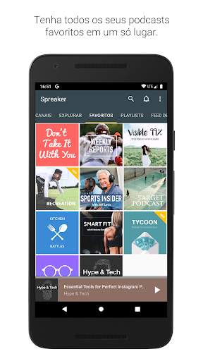 Spreaker Podcast Player - App para ouvir podcasts screenshot 2
