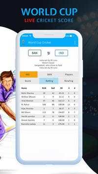 Live Cricket Score - Cricket World Cup Live Score screenshot 4