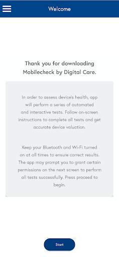 Mobilecheck by Digital Care screenshot 2