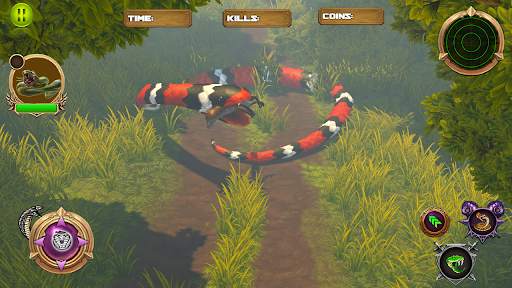 3D Angry Anaconda Snakes attack simulator 2019 screenshot 2
