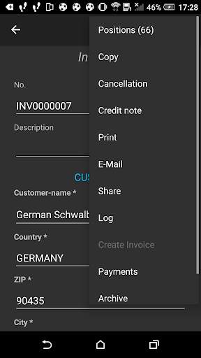 Portable Invoices screenshot 8