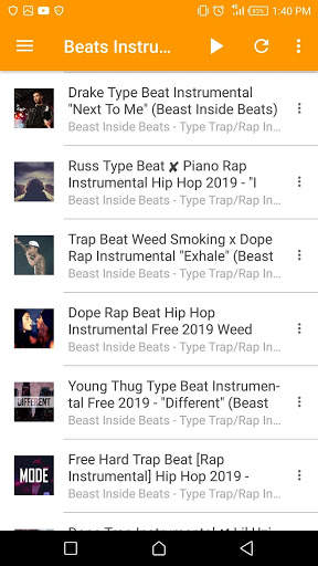 Rap Beats, Free Beats & Instrumentals screenshot 1