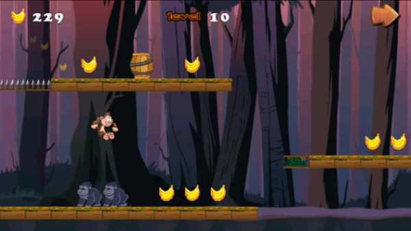 Jungle Kong Monkey Banana king screenshot 8