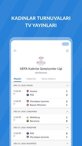 Canlı Futbol TV: Canlı Skorlar screenshot 7