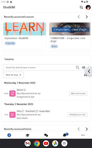 StudiUM mobile screenshot 9