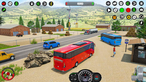 Offroad Bus Driving Simulator screenshot 1