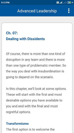 Advanced Leadership: Leadership Qualities & Skill скриншот 7