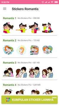 stiker romantis untuk whatsapp screenshot 1
