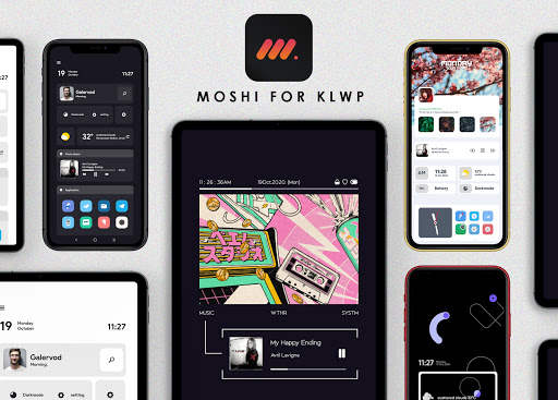 Moshi for klwp screenshot 1