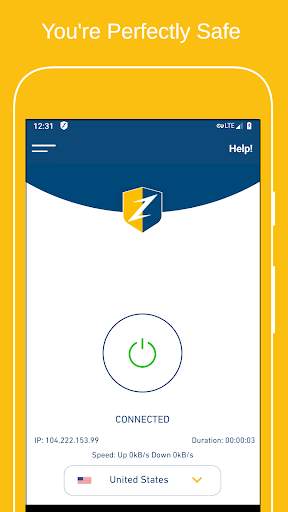 ZOZ VPN - A Fast , Unlimited, Free screenshot 1