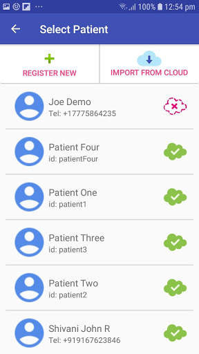 Blood Test Questionnaire screenshot 1
