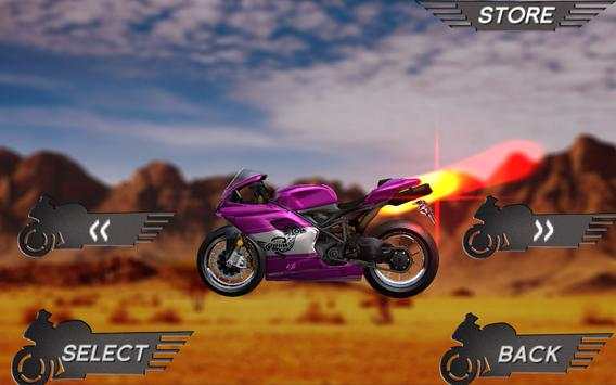 Hill  Bike jeu de course 3D screenshot 3