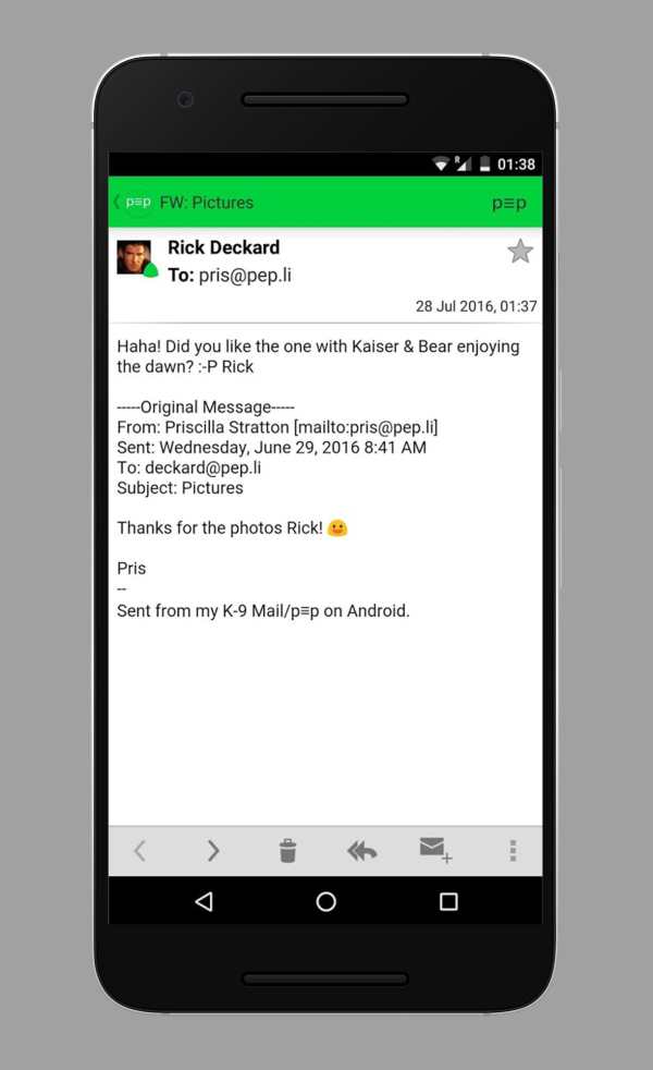 p≡p pretty Easy privacy screenshot 3