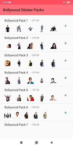 Bollywood stickers for whatsapp - WAStickerApps screenshot 1