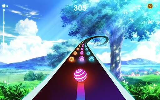 ダンシングロード: 音ボールゲー! screenshot 16