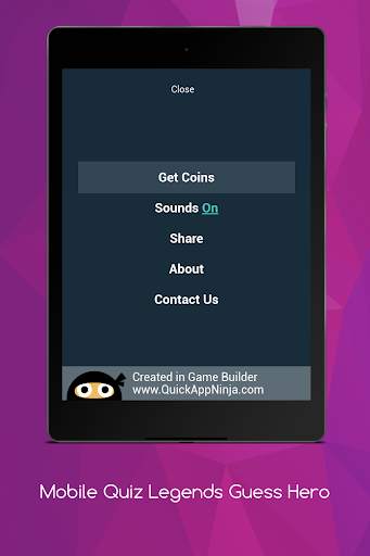 Mobile Quiz Legends : Guess Hero screenshot 7