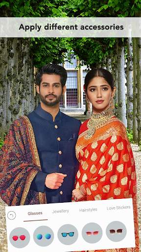Traditional Wedding Couple Photo Suit Editor screenshot 3