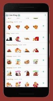 Lion King Stickers screenshot 1