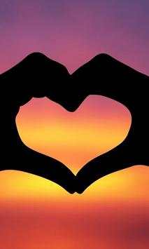 Love Heart HD Wallpaper screenshot 2