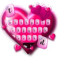 Tastiera cuore fiore rosa on 9Apps