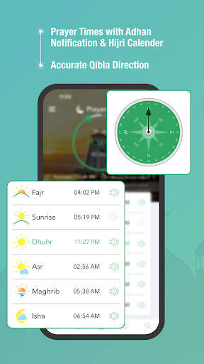 Muslim Directory: Adhan Times screenshot 1