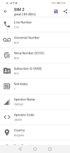 GSM Signal Monitor & SIM Info screenshot 5