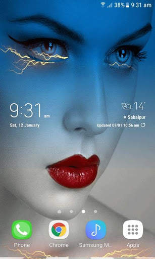 Eyes Light Live Wallpaper screenshot 2
