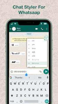 Chat Style For Whatsapp screenshot 4