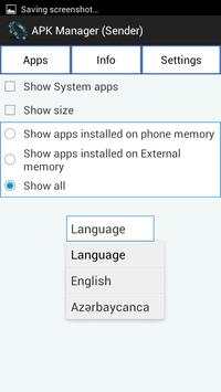 App Manager (Bluetooth Sender) screenshot 4