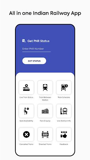 IRCTC PNR Status Check and Indian Railway Enquiry स्क्रीनशॉट 3
