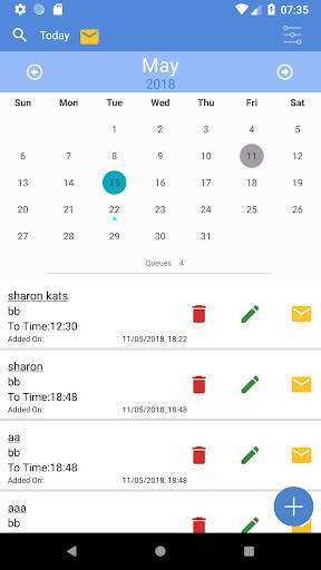 Business Calendar | My Business | Customer times screenshot 1
