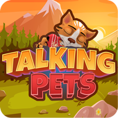 Talking Pets Fury Talking Friends أيقونة