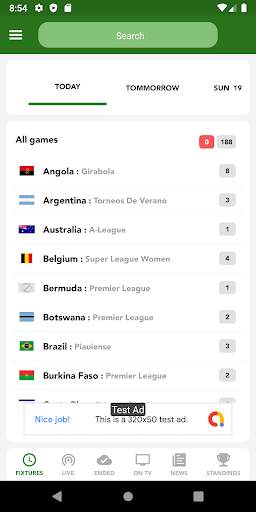 Soccer Livescore screenshot 2