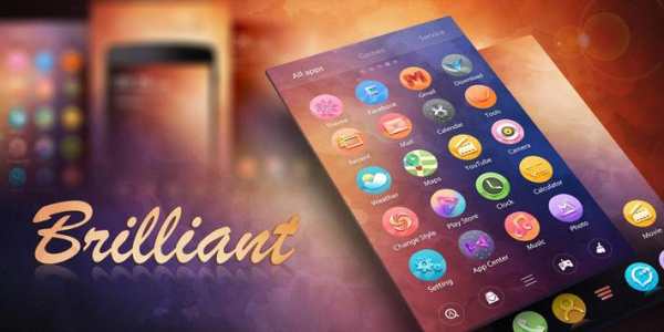 Brilliant GO Launcher Theme screenshot 4