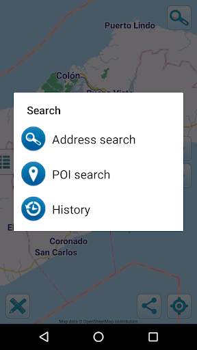 Map of Panama offline screenshot 2