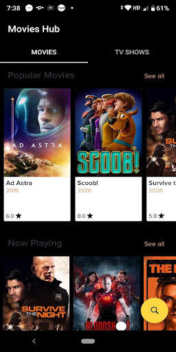 MovieHub - HD Movies,Tv Shows, Ratings,Cast screenshot 4