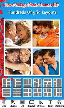 Love Collage Photo Frames HD 1 تصوير الشاشة