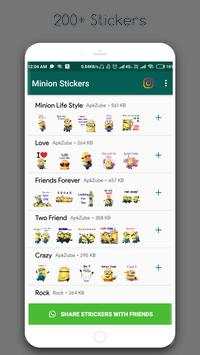 Minion Stickers screenshot 2