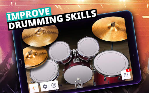 Drum Kit Music Games Simulator screenshot 7