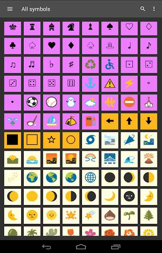 Keyboard Kustom untuk Android - Pintasan Simbol 2 screenshot 6