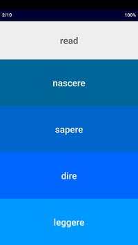 Italian Verb Blitz screenshot 5