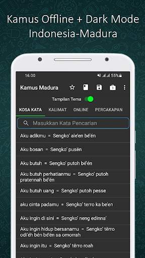 Kamus Madura screenshot 2