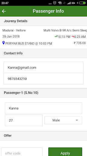 Poojaa Travels screenshot 5