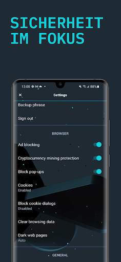 Opera Crypto Browser screenshot 5